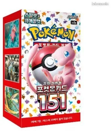 Booster Pokemon SV2A ccoréen